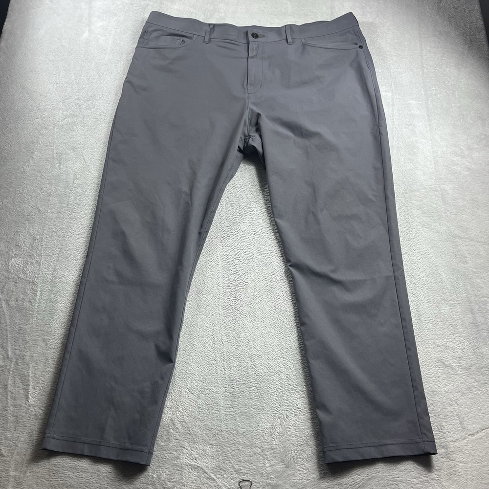 Public Rec Dealmaker Gray Pants Mens Size 40x28* Straight‎ Pockets Comfort EUC